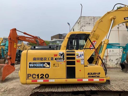 12 ton użytych Komatsu PC120-6 Wędrówka Wykopacz Hydrauliczny Gwarancja bezpieczeństwa