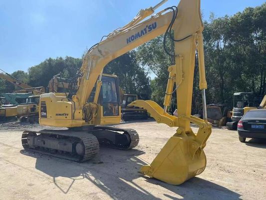 PC128US-8 Wykorzystane Koparki Komatsu Hydrauliczne Kciuki Mini Excavator