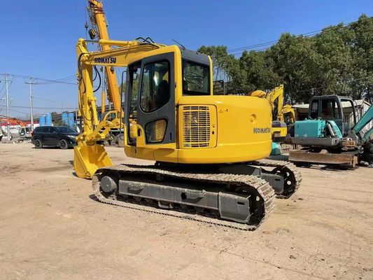 PC128US-8 Wykorzystane Koparki Komatsu Hydrauliczne Kciuki Mini Excavator