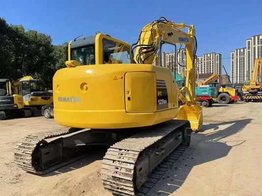 PC128US-8 Wykorzystane Koparki Komatsu Hydrauliczne Kciuki Mini Excavator