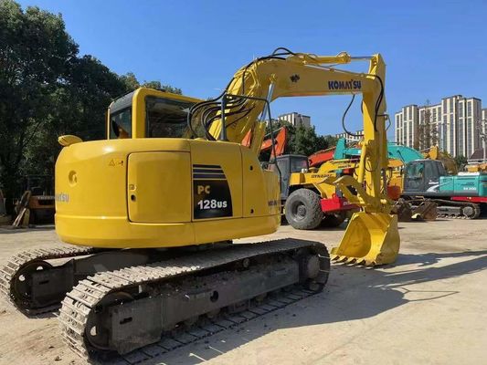 PC128US-8 Wykorzystane Koparki Komatsu Hydrauliczne Kciuki Mini Excavator