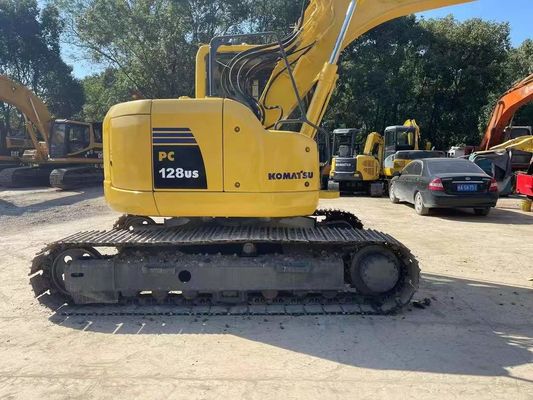 PC128US-8 Wykorzystane Koparki Komatsu Hydrauliczne Kciuki Mini Excavator