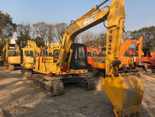 Oszczędność energii Korzystanie z Komatsu PC130 6 Crawler Wysoka stabilność Oryginalny kolor