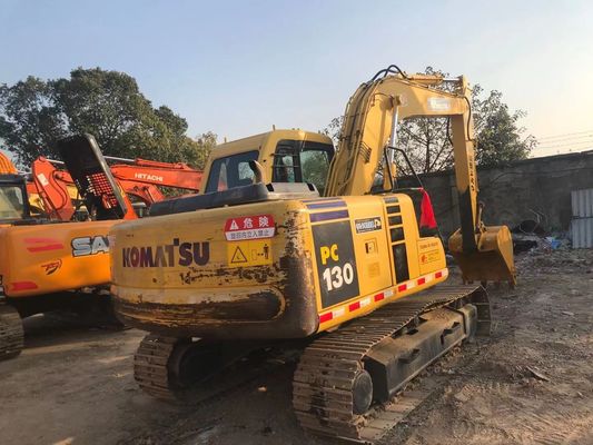 Oszczędność energii Korzystanie z Komatsu PC130 6 Crawler Wysoka stabilność Oryginalny kolor