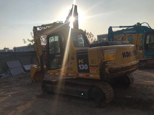 Oszczędność energii Korzystanie z Komatsu PC130 6 Crawler Wysoka stabilność Oryginalny kolor