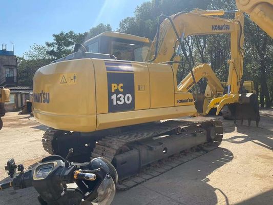 Oryginalny japoński PC130-7 używany grabarz komatsu z hydraulicznym kciukiem