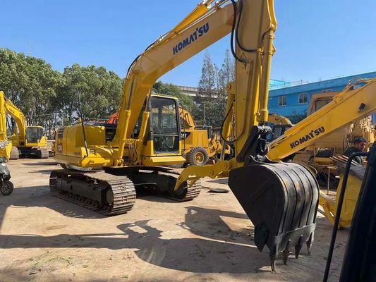 Oryginalny japoński PC130-7 używany grabarz komatsu z hydraulicznym kciukiem