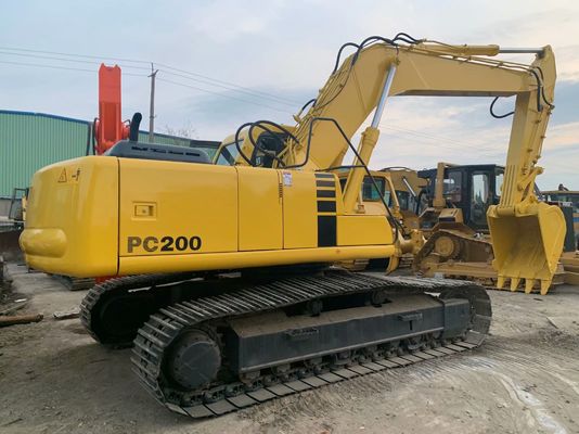 Wysokiej wydajności użyty grabarz Komatsu PC200 6 oryginalny z Japonii