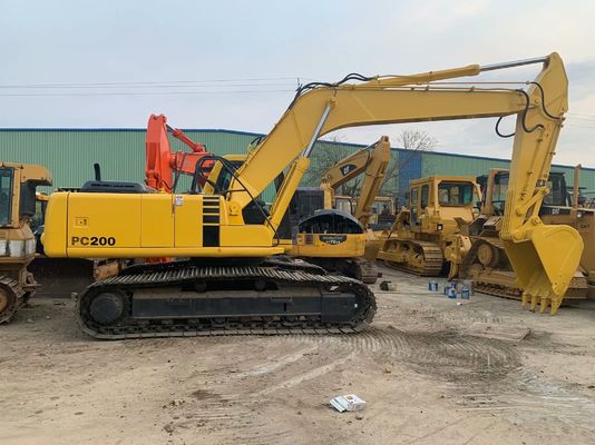 Wysokiej wydajności użyty grabarz Komatsu PC200 6 oryginalny z Japonii