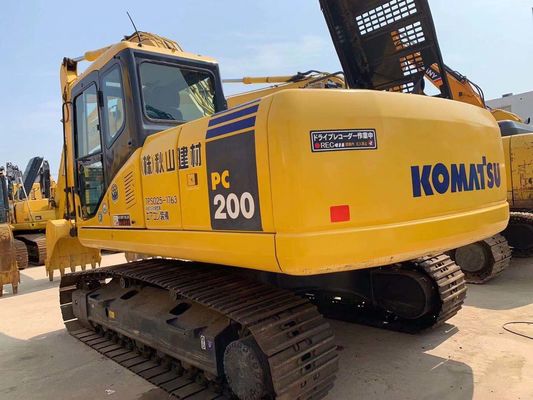 Łatwa obsługa Ekskawator używany Komatsu PC200-7 oryginalny w Japonii Ekskawator 20 ton