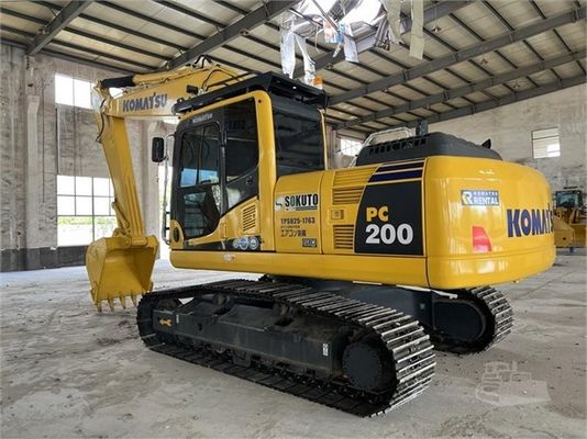 PC200-8 Wykorzystane koparki Komatsu oryginalne Japonia utrzymalne koparki z drugiej ręki