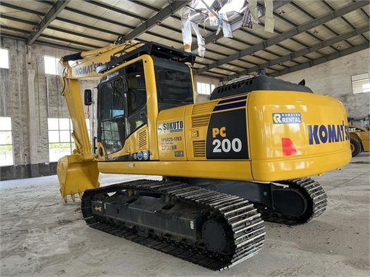 PC200-8 Wykorzystane koparki Komatsu oryginalne Japonia utrzymalne koparki z drugiej ręki