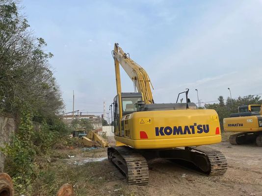 /Japonia /Używany koparz Komatsu PC220-7 /Wędrowca z 18 metrów długim ramieniem