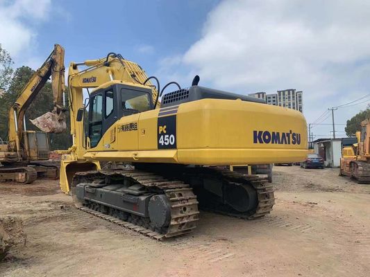 Bezpieczeństwo eksploatacji używany Komatsu Mini Excavator PC450-7 oryginalny Japonia