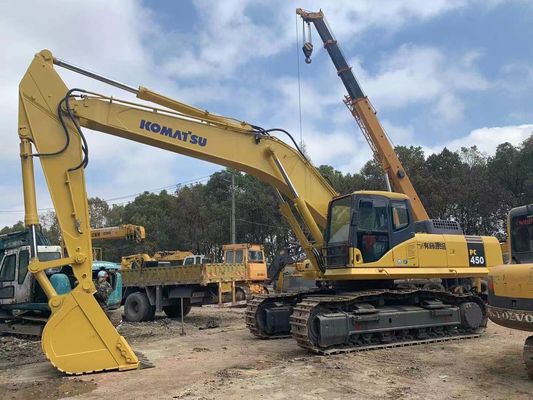 Bezpieczeństwo eksploatacji używany Komatsu Mini Excavator PC450-7 oryginalny Japonia