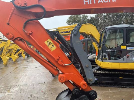Oryginalny Japonia używany Hitachi ZX60 Mini Excavator z hydraulicznym kciukiem