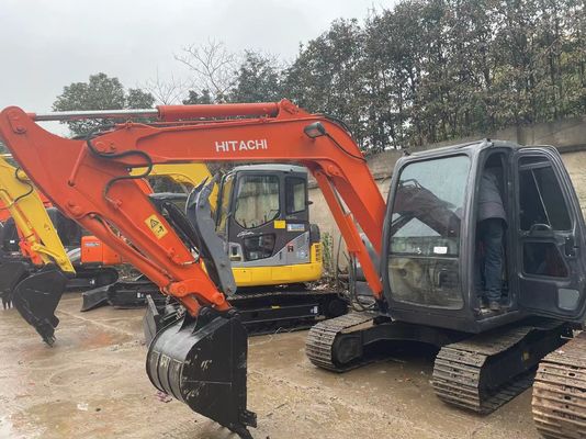 Oryginalny Japonia używany Hitachi ZX60 Mini Excavator z hydraulicznym kciukiem