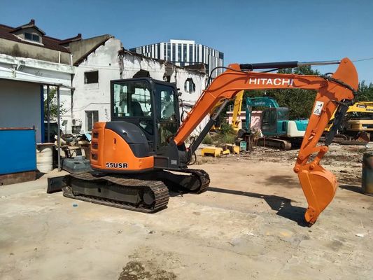 Hitachi ZX55USR-5A Mini Excavator używany w dobrym stanie