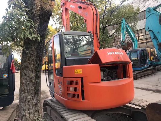 Japoński użyty koparz ZX75US-3 Energooszczędny koparz Hitachi Crawler
