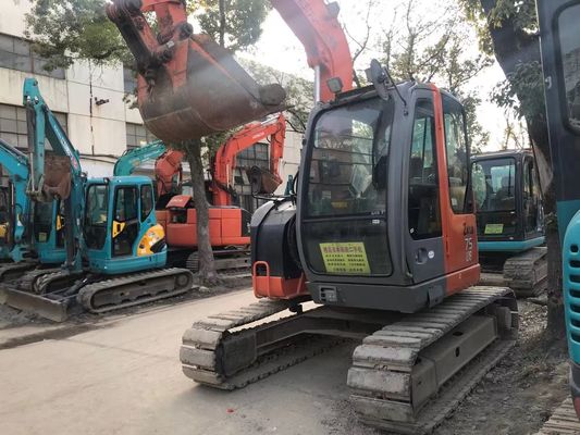 Japoński użyty koparz ZX75US-3 Energooszczędny koparz Hitachi Crawler