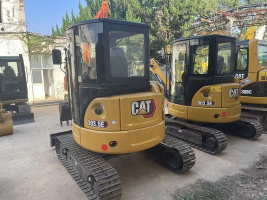 Wydajność energetyczna Wykorzystany kataklizator CAT Crawler Caterpillar 303.5 E CR Nieruszczący