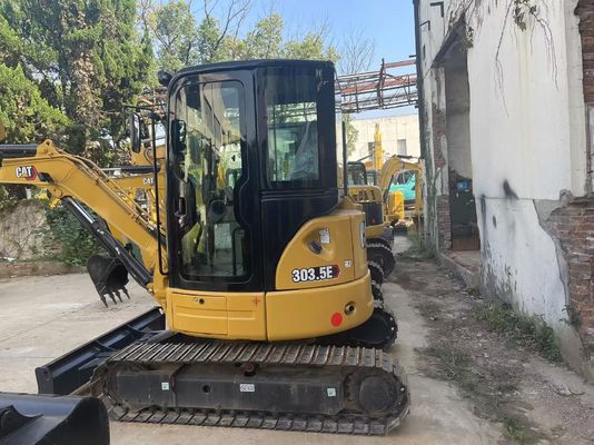 Wydajność energetyczna Wykorzystany kataklizator CAT Crawler Caterpillar 303.5 E CR Nieruszczący