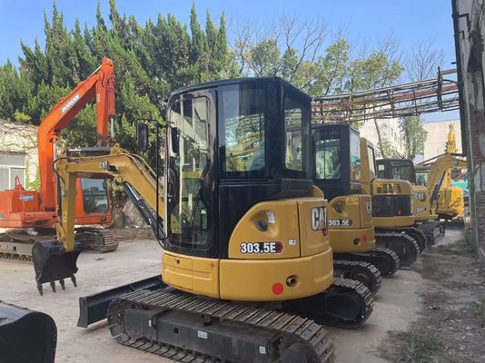 Wydajność energetyczna Wykorzystany kataklizator CAT Crawler Caterpillar 303.5 E CR Nieruszczący