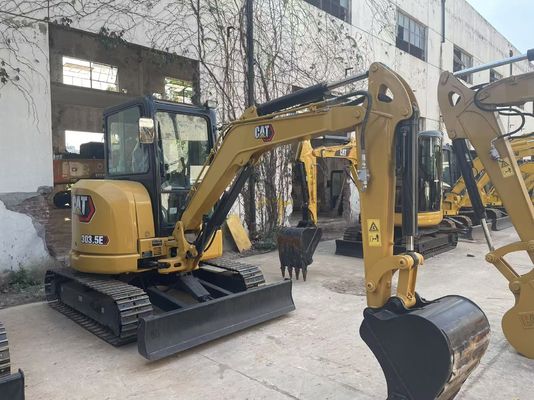 Wydajność energetyczna Wykorzystany kataklizator CAT Crawler Caterpillar 303.5 E CR Nieruszczący