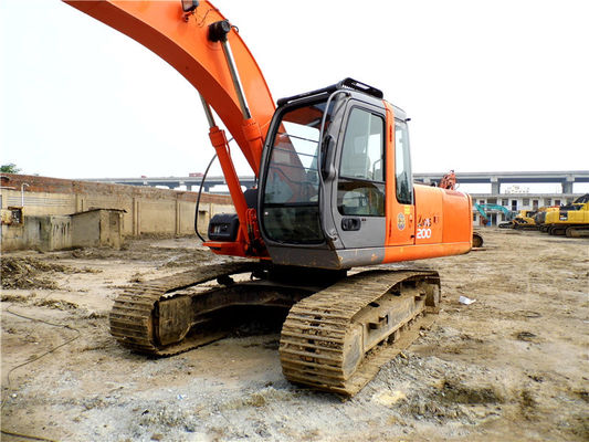 Oryginalny kolor używany Hitachi ZX200-3G Excavator w dobrym stanie