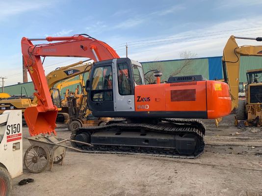 Używane Hitachi ZX240HG Crawler Mounted Hydraulic Excavator Farba ponowna