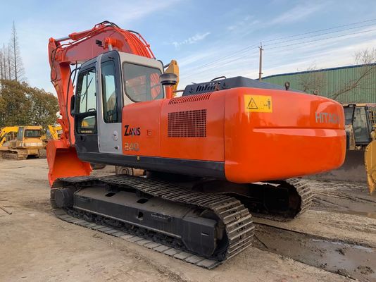 Używane Hitachi ZX240HG Crawler Mounted Hydraulic Excavator Farba ponowna