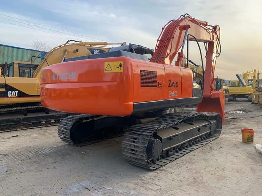Używane Hitachi ZX240HG Crawler Mounted Hydraulic Excavator Farba ponowna
