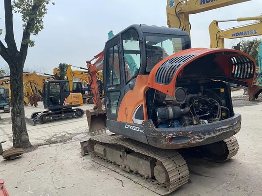 2018 Rok używany mini grabarz Doosan DX60-9C W doskonałym stanie/Sprzedawany mini grabarz Doosan