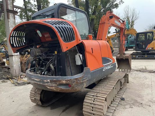 2018 Rok używany mini grabarz Doosan DX60-9C W doskonałym stanie/Sprzedawany mini grabarz Doosan