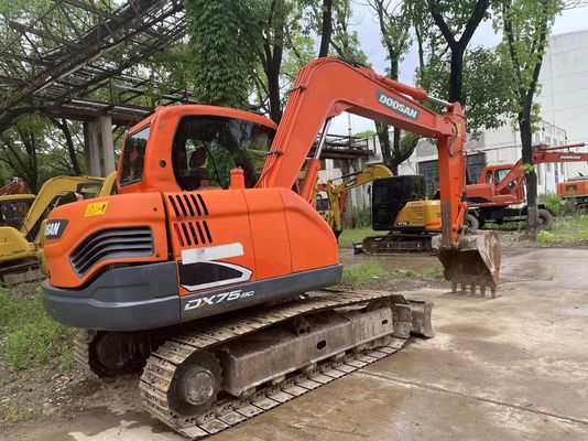 Doosan DX75-9C Mini Excavator 2017 Rok Widoczność I Bezpieczeństwo