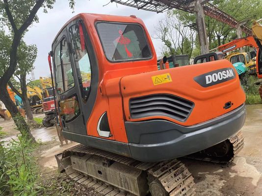 Doosan DX75-9C Mini Excavator 2017 Rok Widoczność I Bezpieczeństwo
