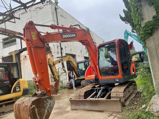 Doosan DX75-9C Mini Excavator 2017 Rok Widoczność I Bezpieczeństwo