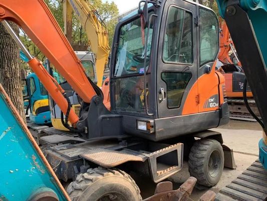 Wyposażone koparki na kółkach Doosan DX60W W doskonałym stanie/Wyposażone mini koparki na kółkach Doosan Na sprzedaż