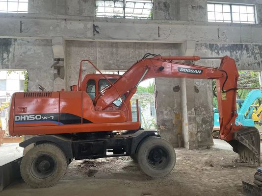 Smart Control używany grabarz DH150W-7 grabarz kołowy Doosan 2012 rok