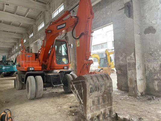 Smart Control używany grabarz DH150W-7 grabarz kołowy Doosan 2012 rok