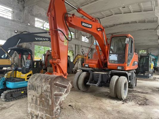 Smart Control używany grabarz DH150W-7 grabarz kołowy Doosan 2012 rok