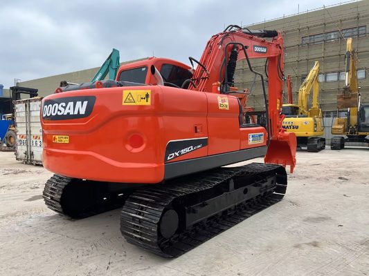 Crawler Mounted DX150-9C używany grabarz Doosan oryginalny Korea wszechstronność