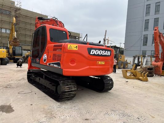 Crawler Mounted DX150-9C używany grabarz Doosan oryginalny Korea wszechstronność