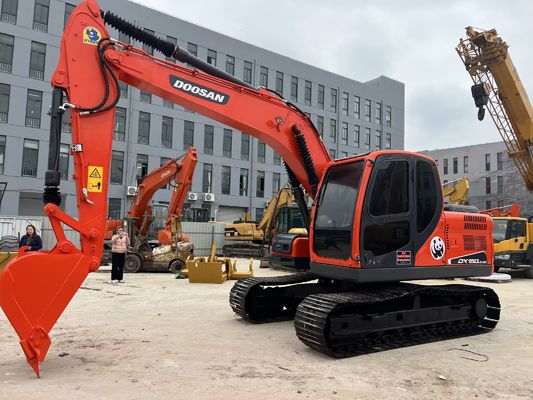 Crawler Mounted DX150-9C używany grabarz Doosan oryginalny Korea wszechstronność