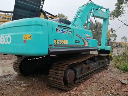 Wykorzystany grabarz Kobelco SK350-8 35 ton grabarz z oryginalną farbą