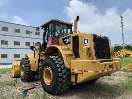 Niski poziom hałasu 966H używany ładowarka kołowa CAT wysokiej wydajności z silnikiem CAT