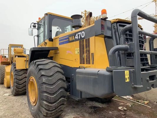 Odfarbowanie kolor używany ładowarka kołowa Komatsu WA470-6 używany ładowarka