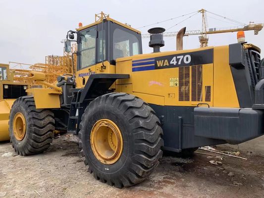 Odfarbowanie kolor używany ładowarka kołowa Komatsu WA470-6 używany ładowarka