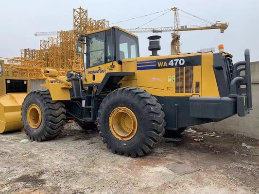 Odfarbowanie kolor używany ładowarka kołowa Komatsu WA470-6 używany ładowarka