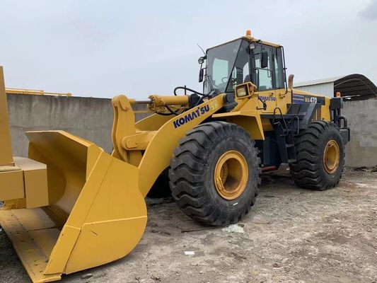 Odfarbowanie kolor używany ładowarka kołowa Komatsu WA470-6 używany ładowarka